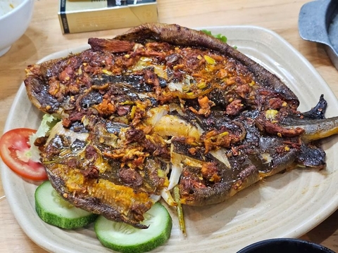 Cá quả nướng