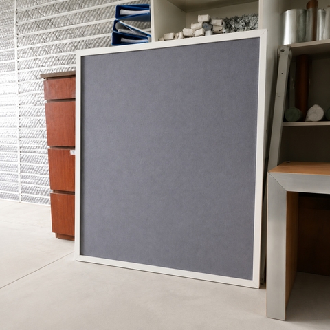 Bảng ghim nỉ màu xám 1300x1000mm thanh lý VN111