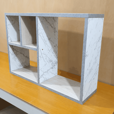 Kệ trang trí gỗ 700x200x480mm KE088