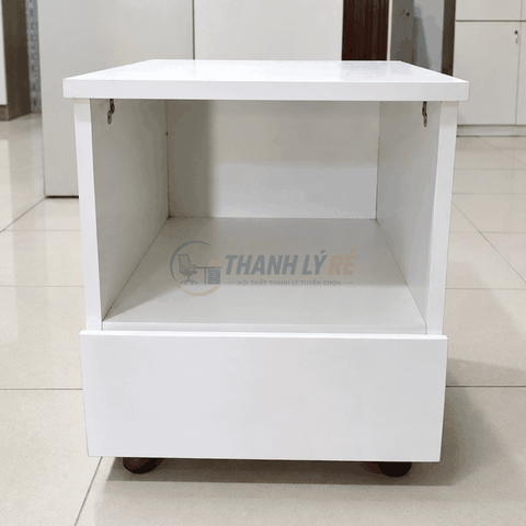 Tủ gỗ nhỏ màu trắng đa năng 400x400x500mm TU073