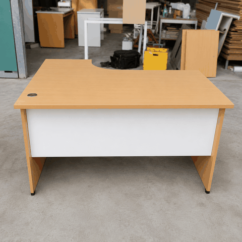 Bàn làm việc góc chữ L 1400x1200x750mm BAN028