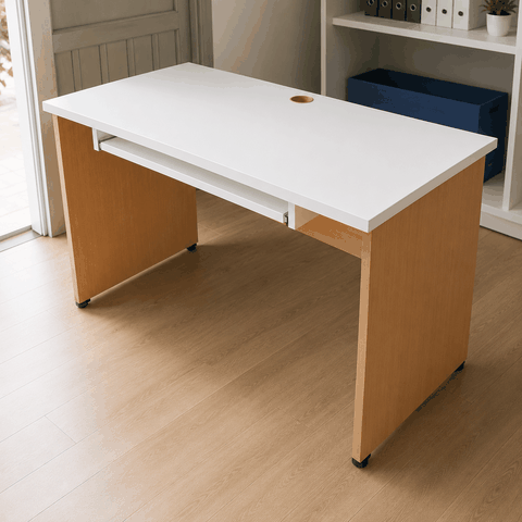 Bàn làm việc có khay bàn phím 1200x600x750mm BAN021
