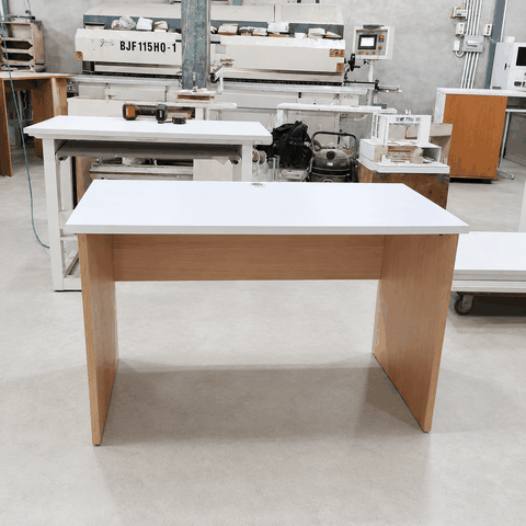 Bàn làm việc 1200x600x750mm mặt trắng BAN023
