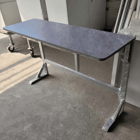Bàn làm việc chân sắt 1200x400x750mm BAN027