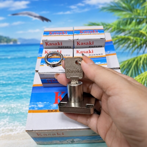 Hộp 12 Ổ Khóa Tủ Mặt Vuông XiaoBoShi Dùng Cho Tủ Gỗ Hộc Bàn COMBO120