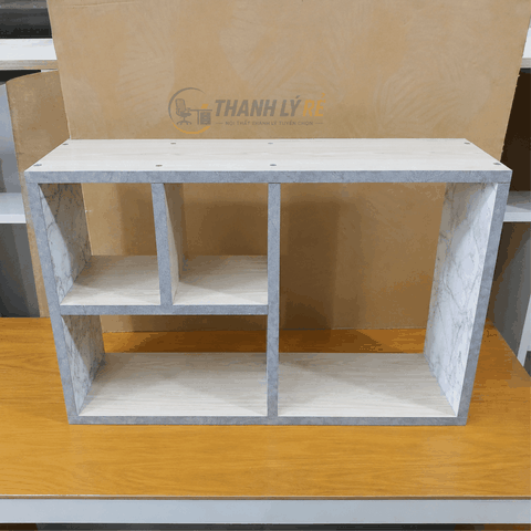 Kệ trang trí gỗ 700x200x480mm KE088