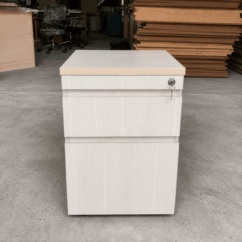 Tủ di động gỗ 2 ngăn kéo 450x412x600mm TU096