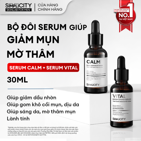 [ƯU ĐÃI ĐỘC QUYỀN] Bộ sản phẩm sạch mụn sáng da toàn diện cho nam
