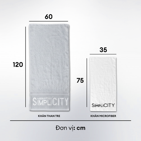 Khăn lau mặt, khăn tắm cao cấp Microfiber 35cm x 75cm