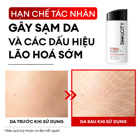 Kem chống nắng 3 trong 1 bảo vệ vượt trội Invisible Sunscreen 80ml với SPF 50+ PA++++
