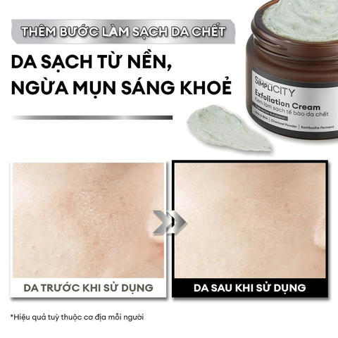 Tẩy tế bào chết kết hợp mặt nạ 2in1 Exfoliation Cream 40g