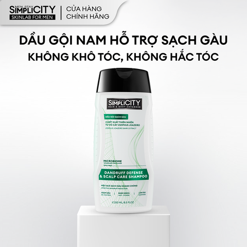 Dầu gội sạch gàu Dandruff Defense & Scalp Care Shampoo 250ml