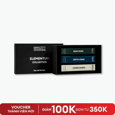 Set quà tặng ELEMENTUM, nước hoa nam cao cấp Elementum collection