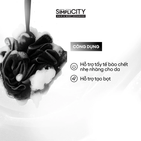 Bông tắm cao cấp Men Stay Simplicity