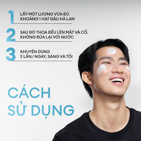 Kem dưỡng ẩm 5 trong 1 kiềm dầu giảm nhờn cho da thường đến da dầu 80g