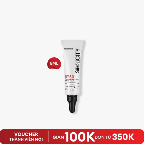[QUÀ TẶNG KHÔNG BÁN] Kem chống nắng 5ml