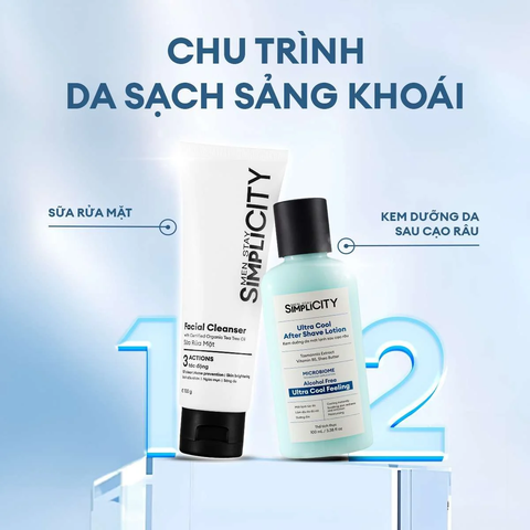 Kem dưỡng sau cạo râu mát lạnh Ultra Cool After Shave Lotion 100ml