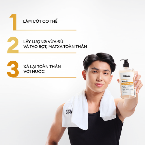 Sữa tắm sạch khuẩn, khử mùi công nghệ Ion Bạc hương tinh dầu thiên nhiên