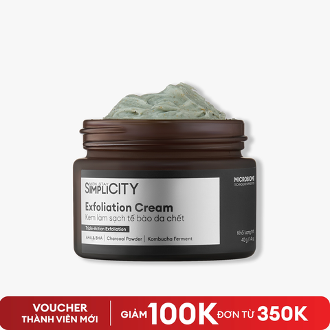 Tẩy tế bào chết kết hợp mặt nạ 2in1 Exfoliation Cream 40g
