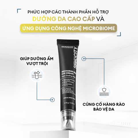 Kem mắt Recharge Pro dưỡng sáng, ngừa quầng thâm và nếp nhăn 15G