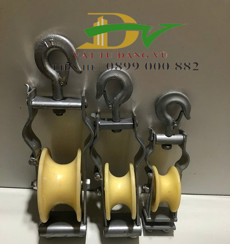 Puly nhựa kéo dây 150x60mm