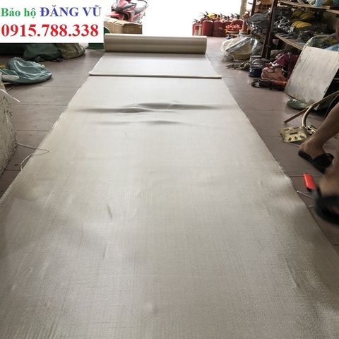 Vải bạt chống cháy sợi thủy tinh 1x10m