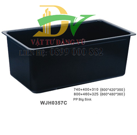 Chậu Rửa Chống Hóa Chất Phòng Thí Nghiệm WJH0357C