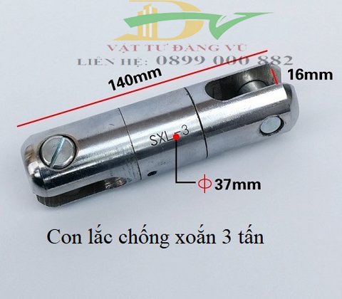 Con lắc chống xoắn 3 tấn