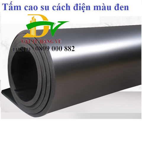 Thảm cao su chịu lực màu đen