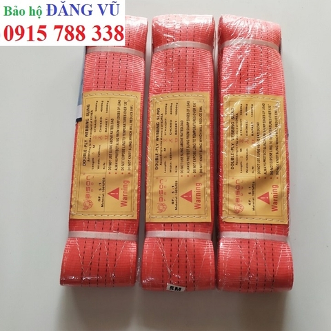 Dây cáp vải cẩu hàng 5 tấn (125mm)