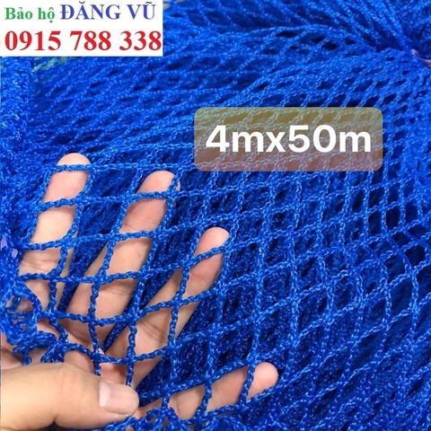 Lưới cản vật rơi màu xanh dương