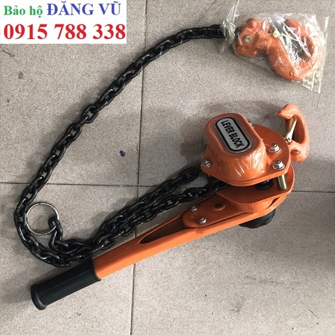 Pa lăng xích lắc tay 0,75 tấn