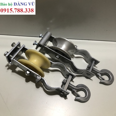 Puly kéo dây điện ĐK 150x75mm
