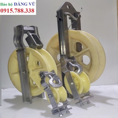 Puly kéo dây điện ĐK 408x80mm