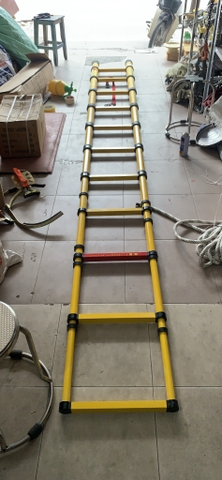Thang rút cách điện sợi thủy tinh 5m