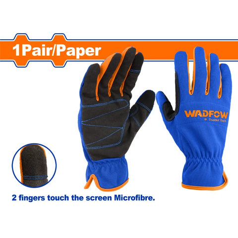 Găng tay cơ khí XL (2 ngón chạm cảm ứng)-Wadfow WMG1E02