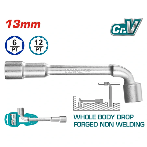 Chìa vặn góc L 13mm -TOTAL-THWL1306