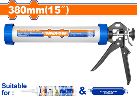 Súng bắn keo nhôm 380mm(15")-Wadfow WCG5315