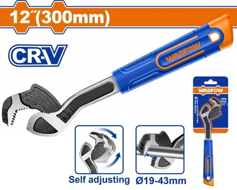 Cờ lê mở ống thép tự điều chỉnh 12"-Wadfow WPW0A12