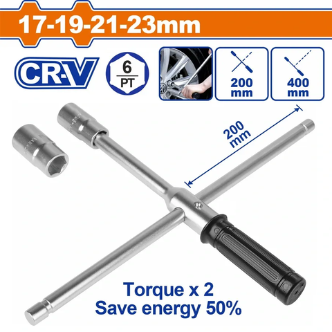 Tay vặn chữ thập 17-19-21-23mm-Wadfow WTH6516