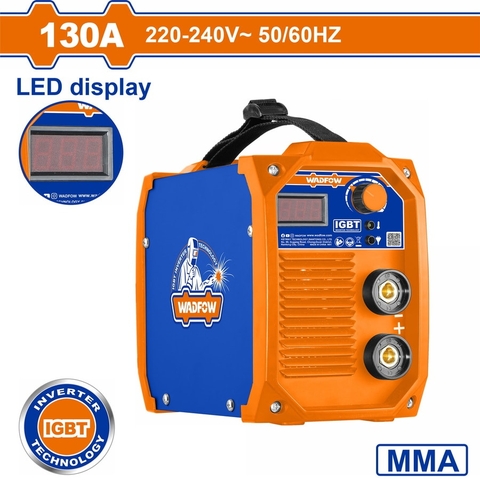 Máy hàn điện tử MMA 130A (màn hình LED) Wadfow WWD11301