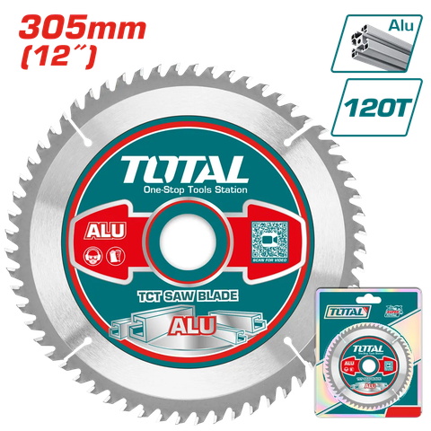 Lưỡi cưa nhôm TCT 3T*120R -TOTAL-TAC2339212