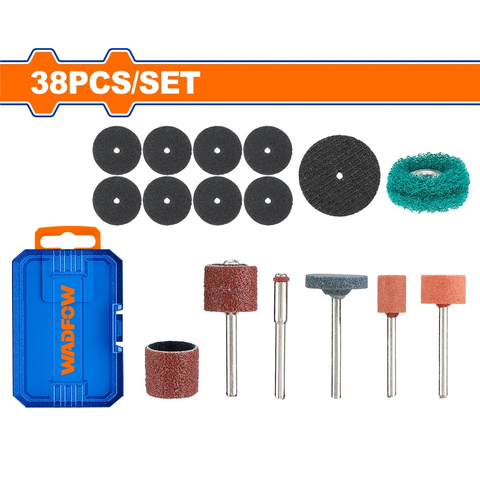 Bộ 38 món phụ kiện mài mini Wadfow  WRR5038