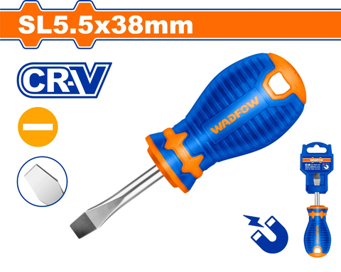 Tua vít dẹp SL5.5x38mm-Wadfow WSD1251
