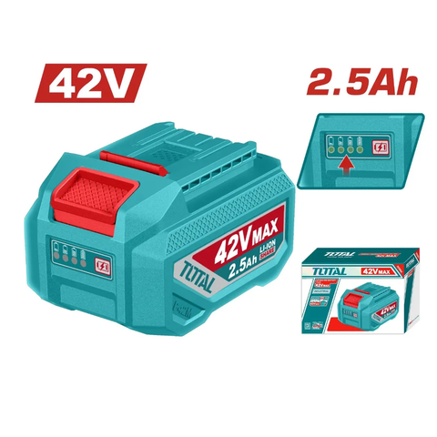 Pin Lithium 42V/ 2.5Ah-TOTAL-TFBLI42251