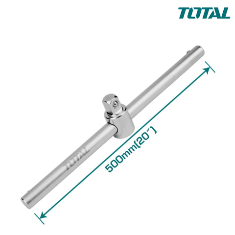Thanh trượt 3/4" 
dài 500mm -TOTAL-THTSTB34201