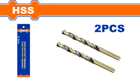 Bộ 2 Mũi khoan HSS 2mm WADFOW WTD1K02