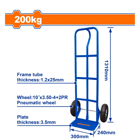 Xe đẩy tay 200kg Wadfow  WWB2141