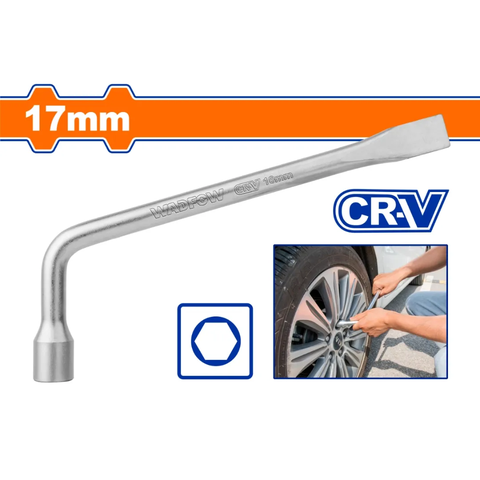 Tay vặn lốp chữ L 17mm-Wadfow WTH6317