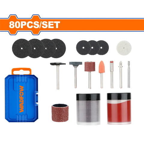 Bộ 80 món phụ kiện mài mini WADFOW WRR7080